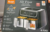 Friteuse électrique deux compartiment