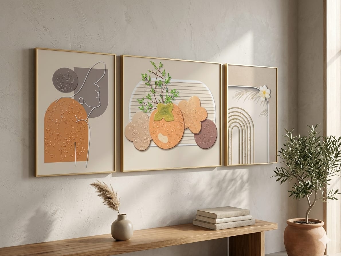 Tableau deco 3pcs