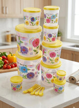 Pots en plastique 18pcs