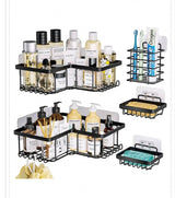 Étagère salle de bain 5pcs