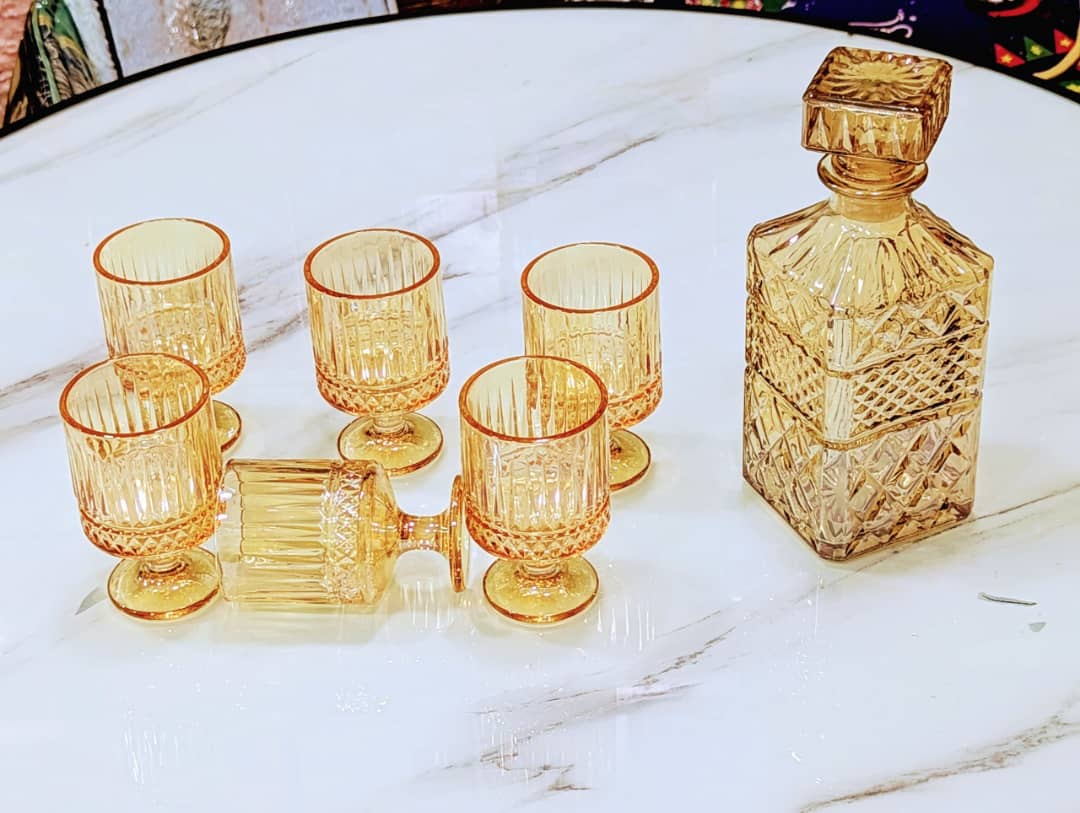 Ensemble bouteille 7 pcs