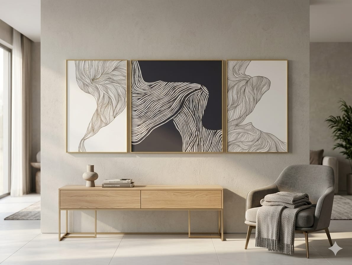 Tableau deco 3pcs