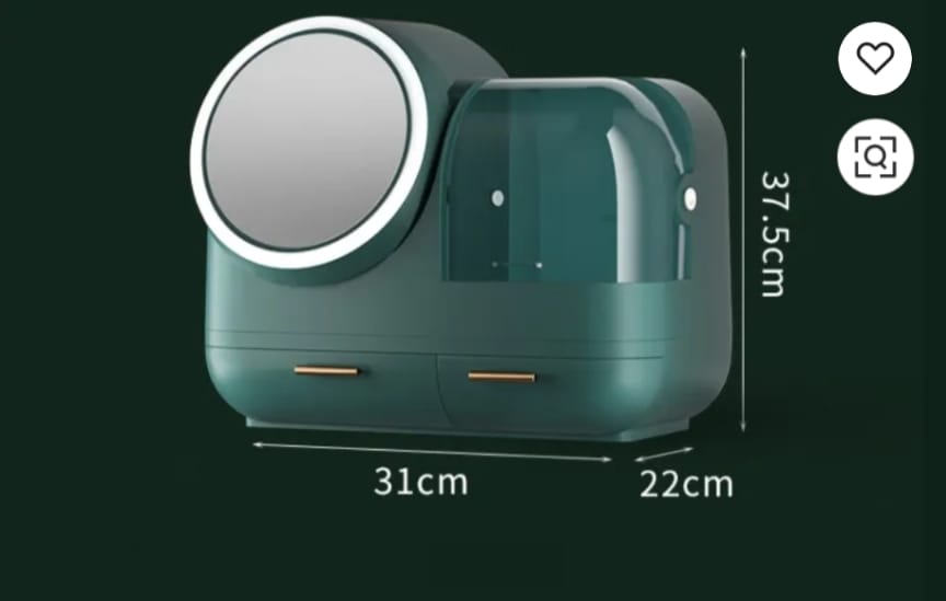Rangement maquillage Led