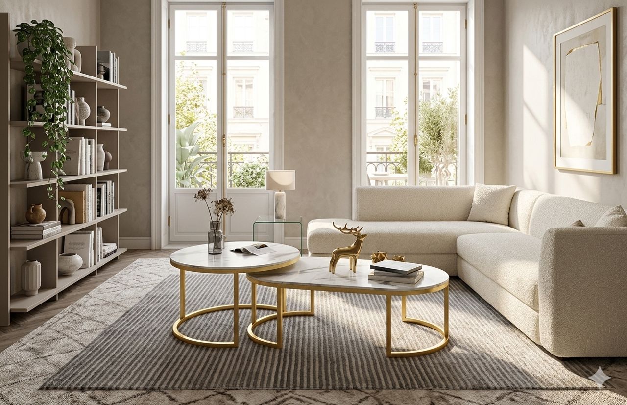 Table basse 2pcs