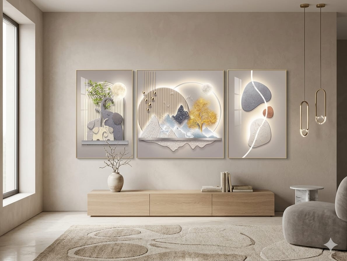 Tableau deco 3pcs