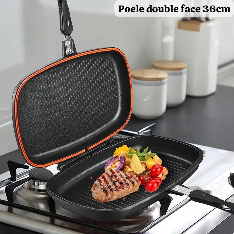 Poêle double face 40cm