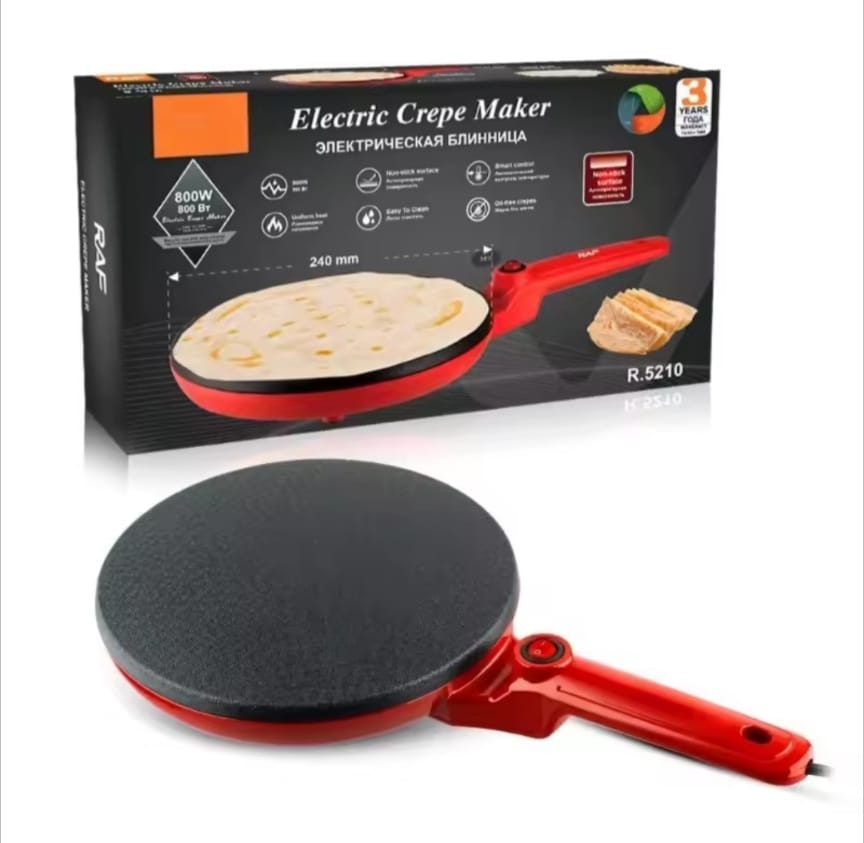 Poêle crêpe électrique