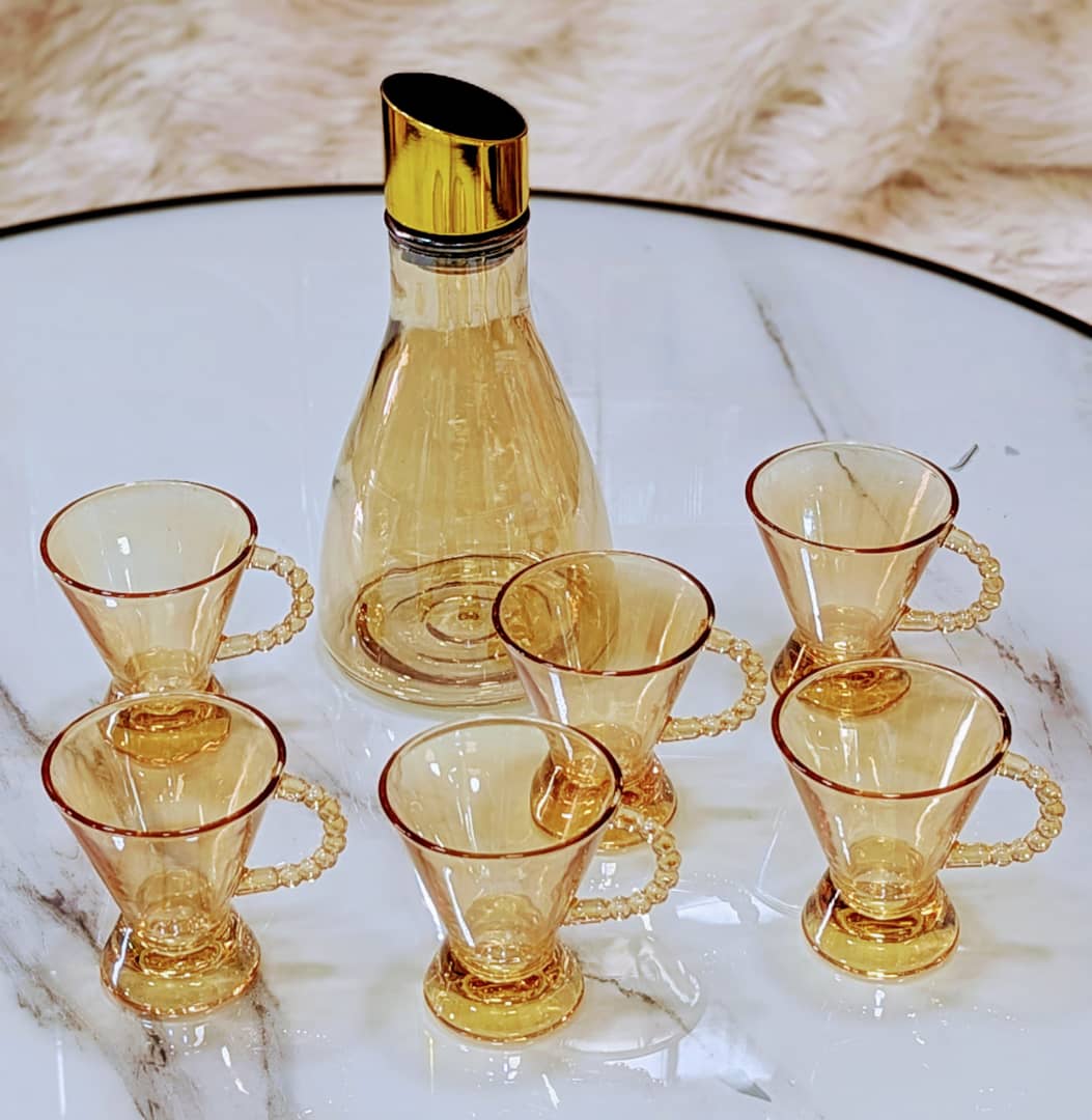 Bouteille doré 7 pcs