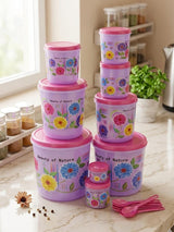 Pots en plastique 18pcs